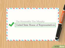 how to address a congressman 11 steps
