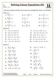 7th grade math test printable with