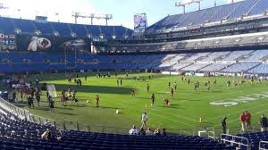M T Bank Stadium Section 119 Home Of Baltimore Ravens