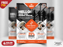 Creative Business Flyer Design Psd By Psd Zone Dribbble Dribbble