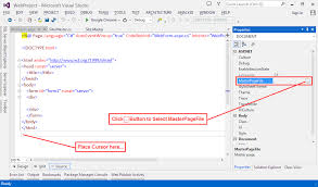 asp net content page simple way to