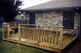 custom wood decks fences decks by t