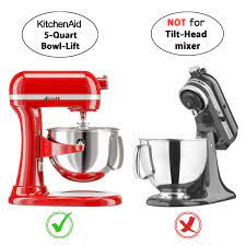 These mixers often have a planetary design, which allows you to thoroughly mix your dough. 5 Quart Kitchenaid Mixer Attachments Flex Edge Beater Blade Paddle With Scraper For 5 Qt Bowl Lift Kitchenaid Stand Mixer Kitchenaid Mixer Accessory Replacement Tools Home Improvement Large Appliance Accessories Deesidecan Org Uk