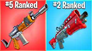 Ranking the legendary weapons in fortnite from worst to best facebook: Ranking The Worst Fortnite Weapons From Worst To Best Youtube