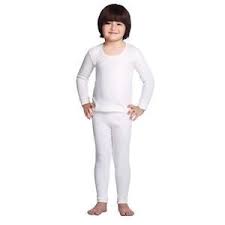 Bodycare Kids Thermal Set Of 1 Lower And 1 Top Off White