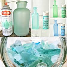 Sea Glass Paint Spray Or Brush To Give