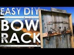 Homemade Bow Rack Diy Bow Rack