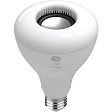 Ge Led Speaker Light Bulb Bluetooth Light Bulbs With Speaker Br30 65 Watt Replacement Soft White Bluetooth Speaker Light Bulb 1 Pack Amazon Com