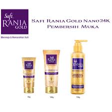 * sebagai hasil penukaran nilai usd ke idr, kami meniadakan dua bilangan dibelakang koma. Buy Safi Rania Gold Nano 24k Pembersih Muka 50g 100g 150g Seetracker Malaysia