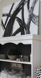 Black And White Abstract Wall Art