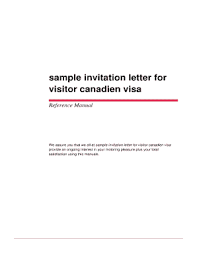 invitation letter canada pdf fill and