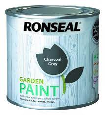 Ronseal Garden Paint Charcoal Grey
