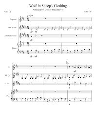 The garrahan estate access keycard is required to access the elevator into the building. Wolf In Sheep S Clothing Sheet Music For Piano Clarinet In B Flat Saxophone Alto Soprano Mixed Quartet Download And Print In Pdf Or Midi Free Sheet Music For Wolf In Sheep S