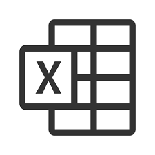 excel logo user interface gesture icons
