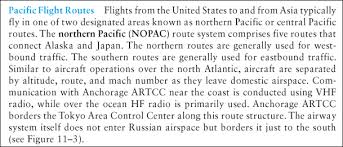 Are Certain Nopac Routes Reserved For Military Use