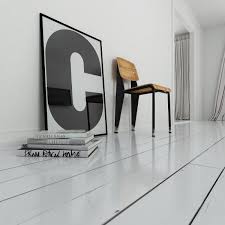painted white wooden floor 3d model 19