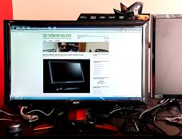 Acer xseries lcd monitors ready to roll in the us. Acer Aspire Gd245hq 120hz 3d Vision Ready Monitor Review 3d Vision Blog