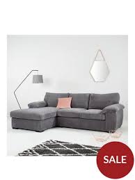 Wondering if a big corner sofa will work for your. Sofas Grey Corner Sofas Www Littlewoods Com