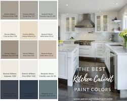 por kitchen cabinet paint colors