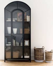 Display With A Glass Cabinet
