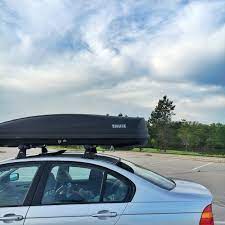 thule cargo box for our road trip