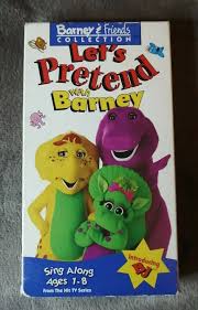 Lot of 4 barney vhs movies for. Barney Lets Pretend With Barney Vhs 1994 For Sale Online Ebay