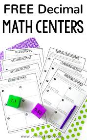 Free fraction and decimal worksheets from k5 learning. Free Decimal Activities Teaching With Jennifer Findley