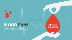 Colorful Blood Bank Powerpoint Template Slides Slidemodel