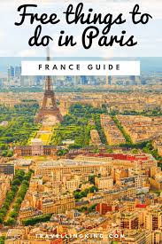 free things to do in paris