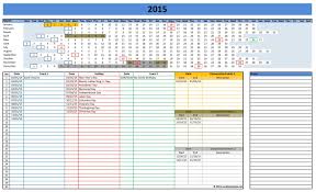 Calendario Excel 2015 Under Fontanacountryinn Com