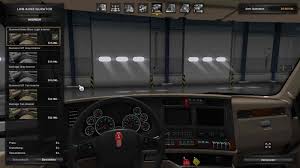 Kenworth T680 Dashboard Baby Blue Light Mod For American