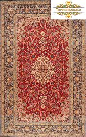 antique persian carpet tabriz medallion