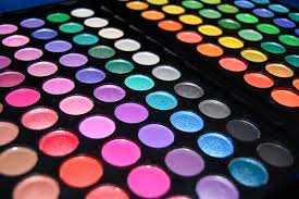 column colorful makeup trends