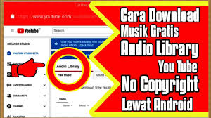 #2 cara equalizer youtube di android. Cara Download Musik Gratis Bebas Copyright Di Audio Youtube Library Lewat Android Youtube