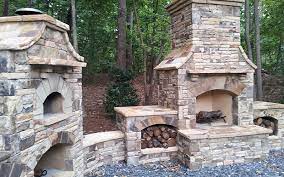 Outdoor Fireplaces Huntsville Brick Stone