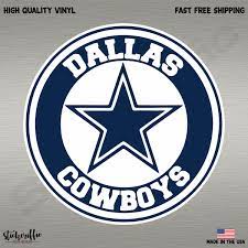 dallas cowboys nfl football color logo