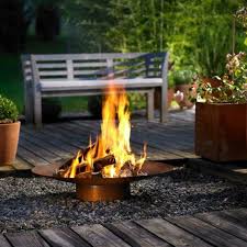 Garden Outdoor Solid Fuel Fires In