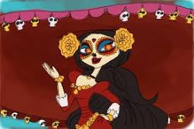 how to draw maria from the book of life
