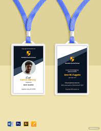 id card template in psd free