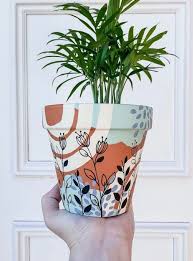 Painted Flower Pots Plant Pot Design