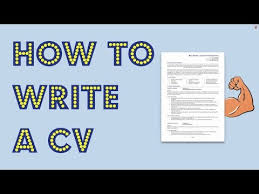 How To Write A Cv [Get Noticed By Employers] - Youtube