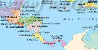 Resultado de imagen de centroamérica mapa