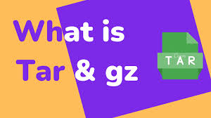 what are tar and gz difference between