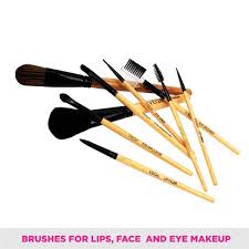 vega set of 9 make up brushes behal