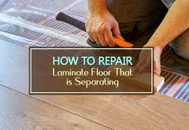 How To Repair Laminate Floor That Is