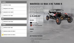 can am maverick x3 max rs turbo r