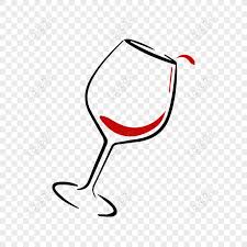 Free Cartoon Red Wine Glass Vector Png