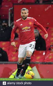Luke shaw says he regrets letting down england boss gareth southgate in the past and wants to focus on the future after being recalled. Manchester United Ist Luke Shaw Stockfotografie Alamy