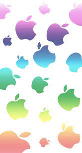 cute colorful apple wallpaper sc