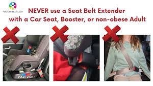 The Car Seat Ladyseat Belt Extenders